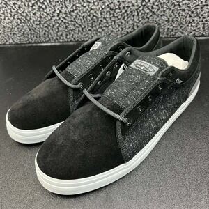 DVS Aversa‎ Skateboarding Shoes Men 11 Black Charcoal Lace Up DVF0000303